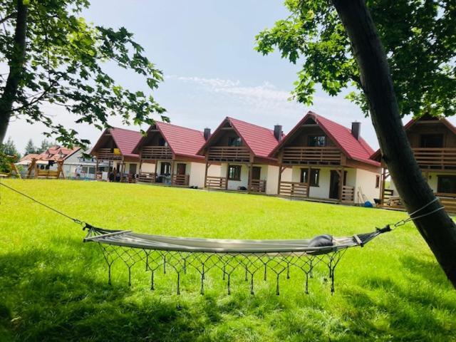 Kalinowy Sad Domki Z Jacuzzi I Sauna Mikołajki Eksteriør billede